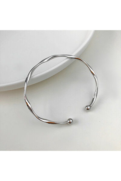 Choice أساور ذهبية HB637-7 للنساء بتصميم بسيط وأنيق، أساور ملتوية للأزواج، مو...