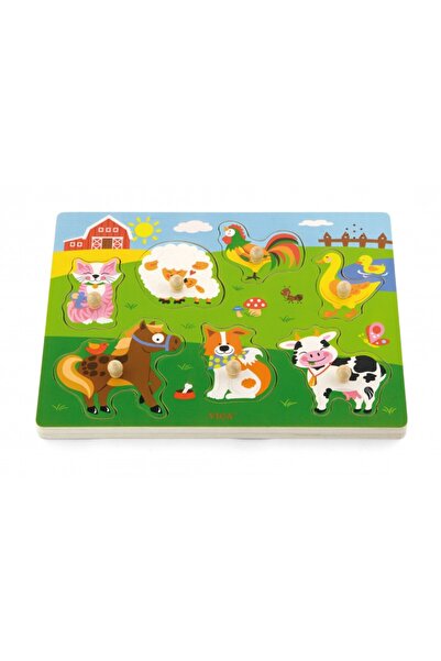 Viga Puzzle cu sunete - animale