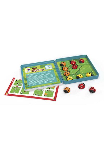 Smart Games - Logibugs, logická hra se 48 výzvami, 6+ let, rumunská edice