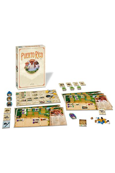 RAVENSBURGER Portoriko 1897, Desková hra
