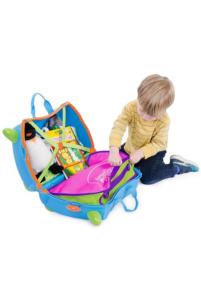 Trunki Růžová úklidová taška Geanta Trunki