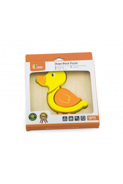 Viga Puzzle din lemn - rata, Viga