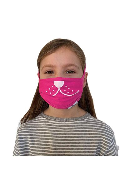 Trunki Set of 2 reusable face masks (face coverings), Trunki, Pink