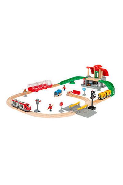 BRIO Vláčková sada BRIO s vlakovým nádražím, 3+ let