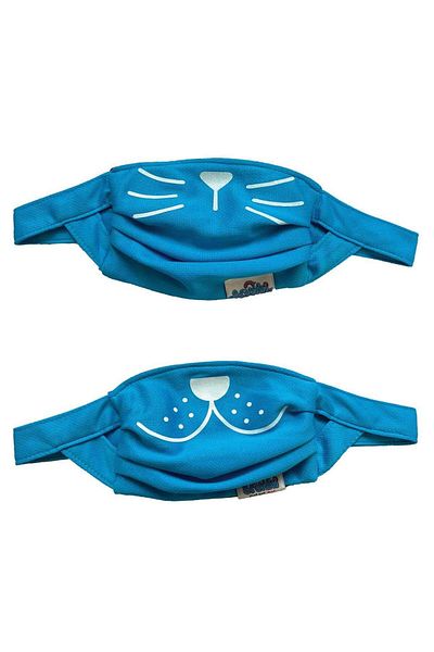 Trunki Set of 2 reusable face masks (face coverings), Trunki, Blue
