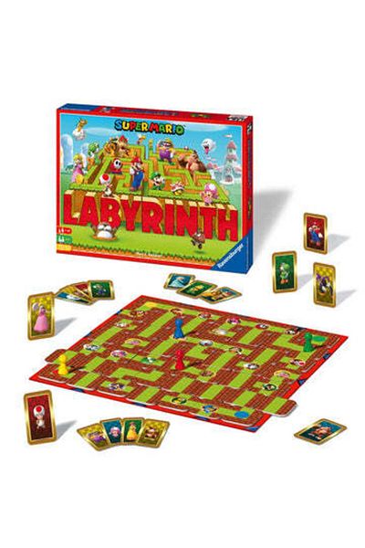 RAVENSBURGER Λαβύρινθος Super Mario Ravensburger, παιχνίδι λαβυρίνθου για παιδιά από 7 ετών, πολύγλωσσο συμπεριλαμβανομένου του RO