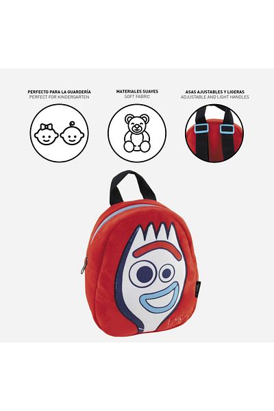 Cerda Plus batoh Toy Story Forky, 18x22x8 cm