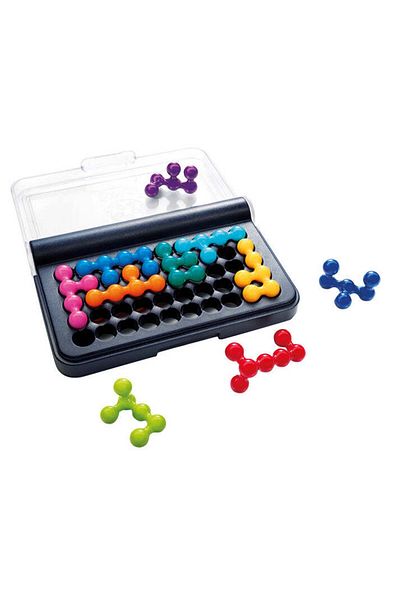 Smart Games - IQ Fit, logic game with 120 challenges, 6+ years, English edition