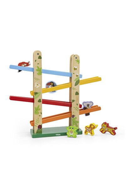 Viga Zig zag bridge with animals - Jungle, Viga