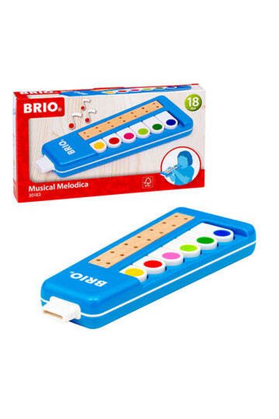BRIO Dechový hudební nástroj, klávesy - Brio, 1,5+ let