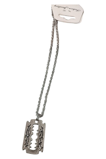 GnelD Men's Silver Color Gift Necklace
