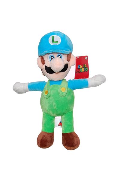 Play By Play Luigi plush toy with blue cap, Super Mario, 31 cm