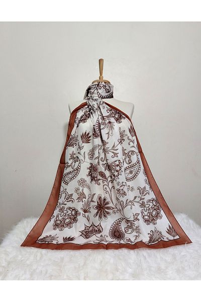 REMOMODA Patterned Soft Cotton Shawl