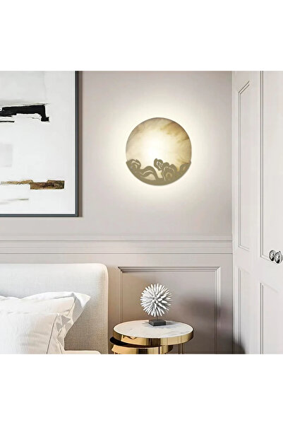 Özcan Aydınlatma Özcan Aydınlatma 2315-8 Mova Mermer Aplik Eskitme