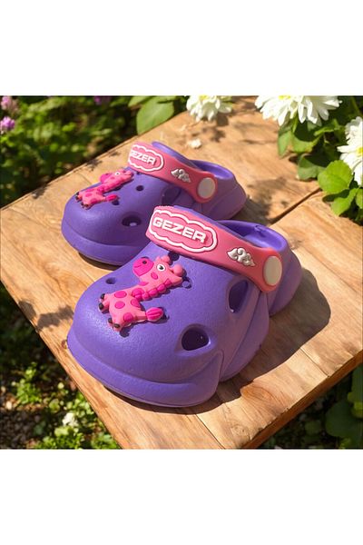 GEZER BABY GIRL & KIDS CROS SLIPPERS.PLAH GARDEN CASUAL GIRLS KIDS CROS SANDALS & SLIPPERS