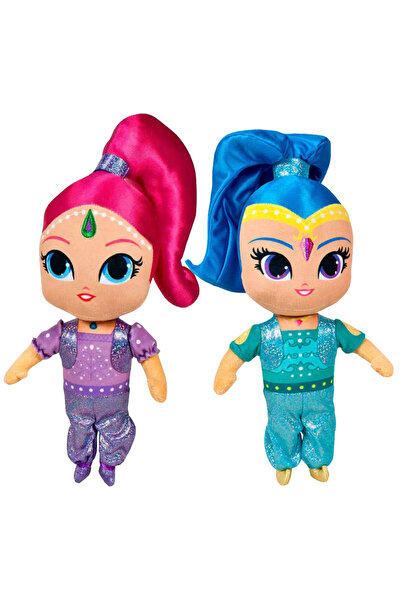Play By Play Set 2 jucarii din plus si material textil Shimmer & Shine 30 cm