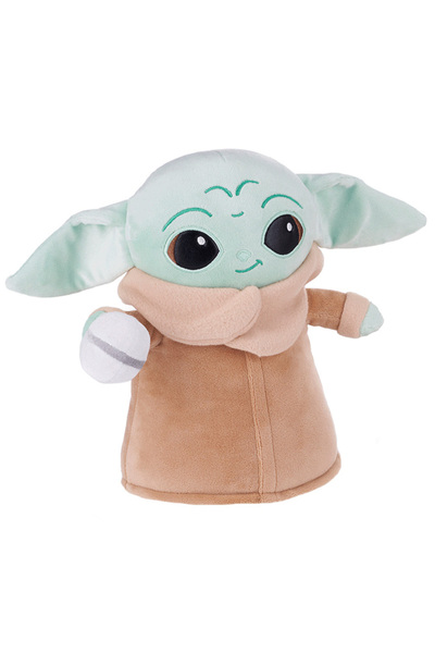 Play By Play Jucarie din plus Baby Yoda cu minge, Star Wars, 28 cm