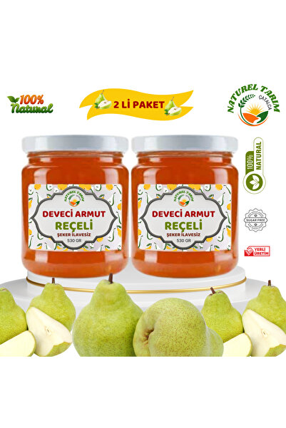 NATUREL DEVECİ ARMUT REÇELİ 2 Lİ PAKET