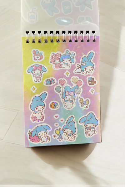 Piramit Kırtasiye My Melody Sticker Notebook A6 Sticker Notebook