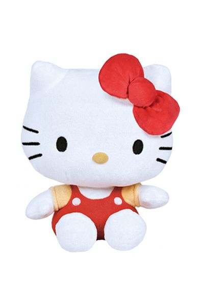 Play By Play Hello Kitty Icon Plush Toy, Red, 22 cm