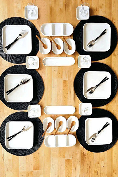 MEKHOME 34 Parça Serenat Serisi EvimSepette Kahvaltı Takımı