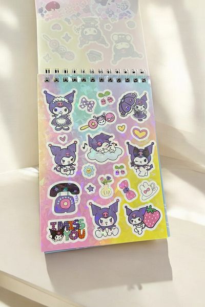 Piramit Kırtasiye Kuromi Sticker Notebook A6 Sticker Notebook