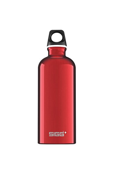 SIGG Traveler Red aluminum can, 0.6l