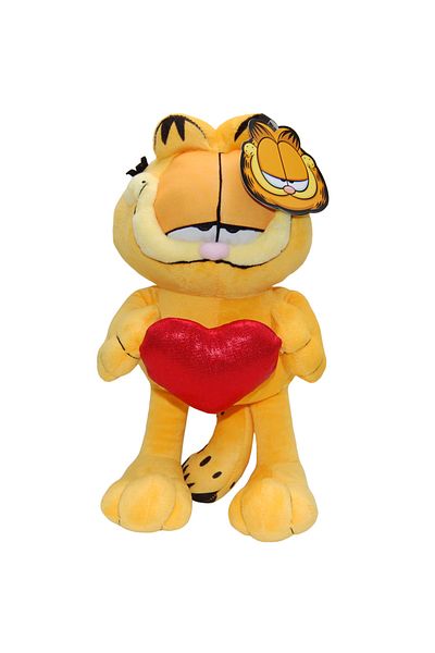 Play By Play Garfield plush toy with heart, 32 cm