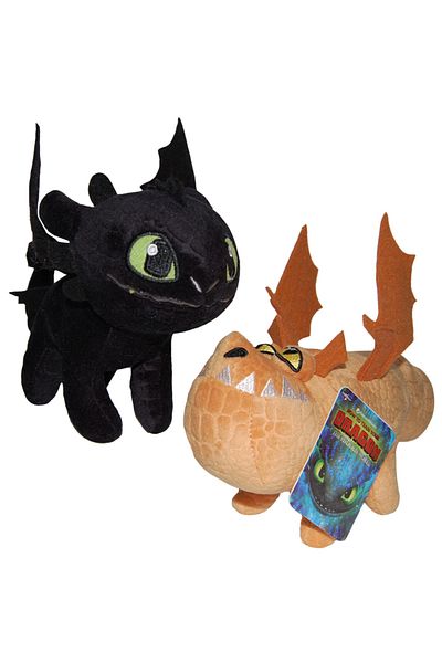 Play By Play Set of 2 extra toys Toothless 25 cm and Meatlug 21 cm, How to train your dragon
