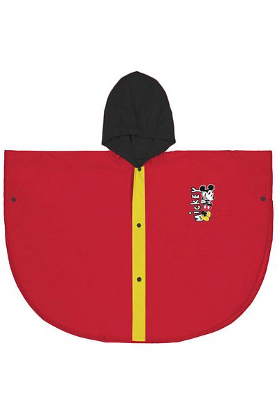 Cerda Pelerina de ploaie tip pončo, Mickey Mouse, Rosu, 5 - 6 let