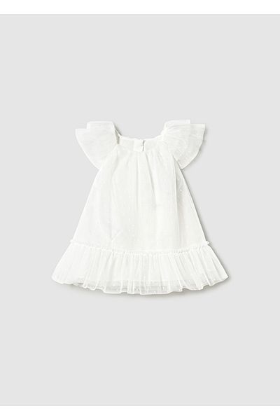 MAYORAL Baby Girl Tutu A-Line Dress with Sleeves L25Y1850