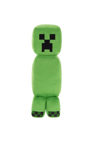 Play By Play Creeper plush toy with embroidered details, Minecraft, 30 cm