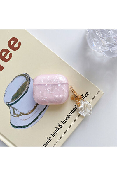 Choice حافظة سماعات أذن لؤلؤية 02 لأجهزة Airpods Pro 2 حافظة واقية على شكل قل...