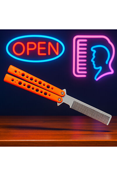 lampara Kelebek Şeklinde Plastik Tarak Saç Tarama Stres Atma Oyuncak