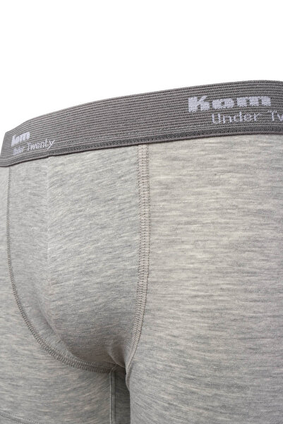 Kom Erkek İç Giyim  2 Adet Pamuklu & Modal Likralı Boxer LK.02.10.LL.074