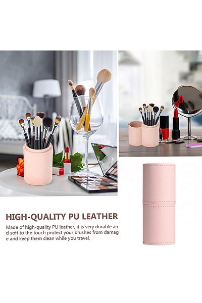 Boldy Travel Makeup Brush Box - Organizer Bathroom Box -Travel Makeup Box-Multi-Purpose Makeup Box