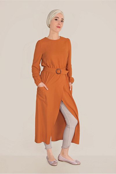 Alvina Pocket Asymetric Tunic 40456