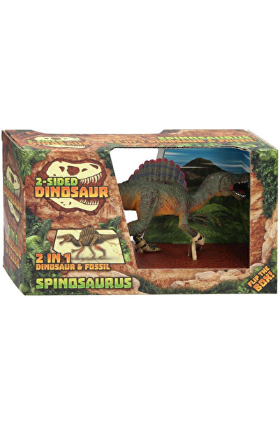 Johntoy Figurina Spinosaurus 2 in 1 dinozaur si fosila