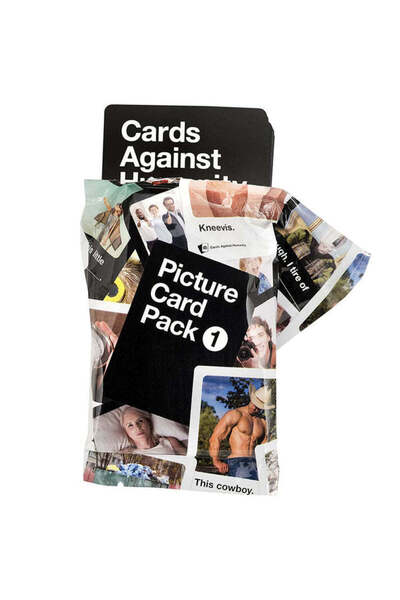 Cards Against Humanity - Balení obrázkových karet, 1 pouzdro