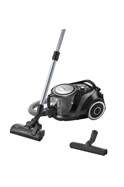 Bosch Aspirator fara sac Bosch ProSilence BGS41SIL66, 2.4 L, 600 W (Negru)