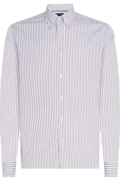 Tommy Hilfiger Male White Shirts