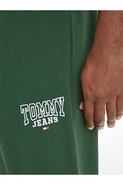 Tommy Hilfiger بنطال رياضي أخضر للرجال