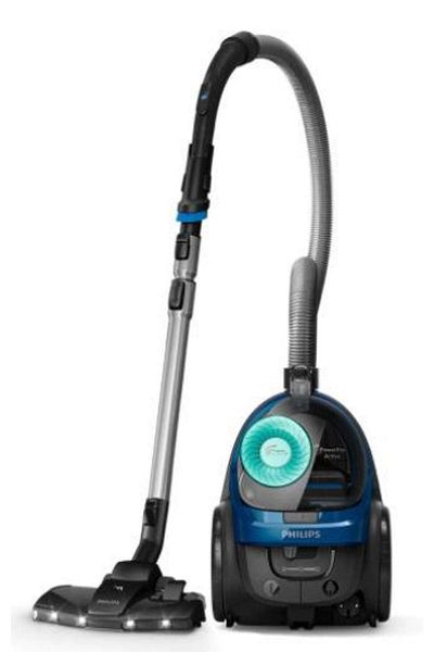 Philips Aspirator fara sac Philips PowerPro Active FC9557/09, 1.7 L, Tub telescopic, 750 W (Negru/Albastru)