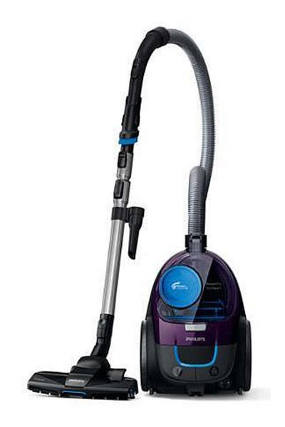 Philips Aspirator fara sac Philips PowerPro Compact FC9333/09, 650 W, PowerCyclone 5, Negru/Mov