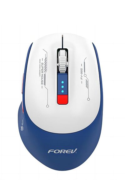 Forev 2.4G Wireless/Bluetooth Mouse,3-level DPI Adjustment,Wireless Silent Mouse