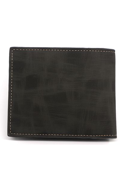 ETG Men's Wallet Short Wallet Card Holder Id Bag 12*9.5*1.5cm