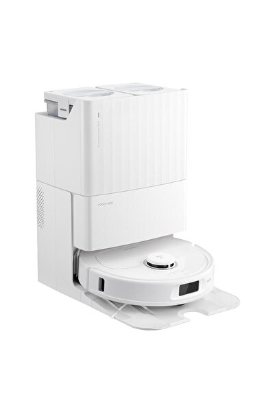 Roborock Aspirator robot Roborock Qrevo Plus, 60 W, Autonomie 180 minute, 300 mp, Wi-Fi, Bluetooth (Alb)