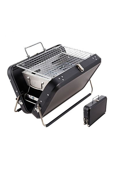 ETG Outdoor Portable Stainless Steel Folding Barbecue Stove For Camping 31*22.8*18.3cm