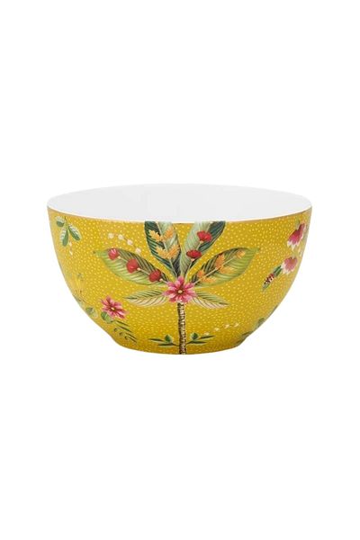 Pip Studio Bol de portelan, Pip Studio, Galben, 15 cm, colectia La Majorelle
