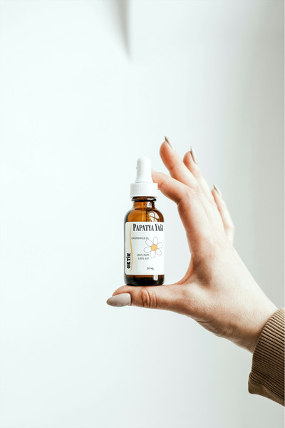 OKTİR زيت البابونج العطري 30 مل – زيت مهدئ لفروة الرأس ومضاد للقشرة وزيت العن...